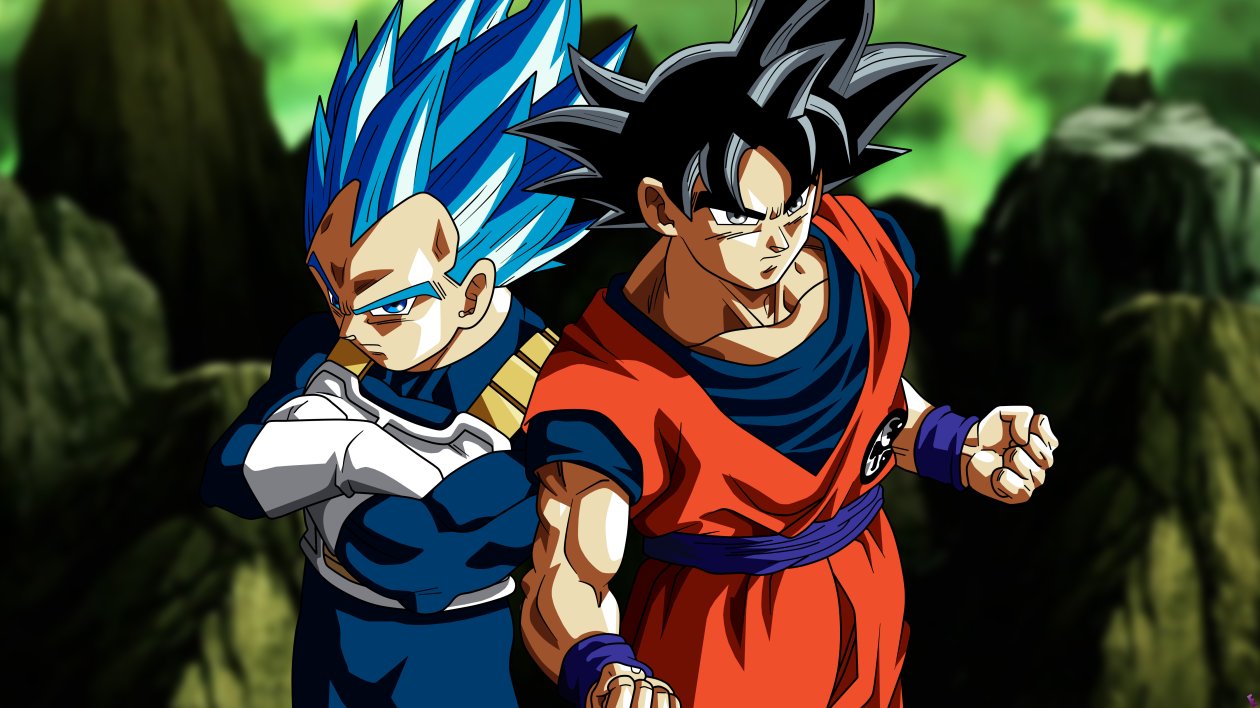 Son Goku Vegeta In Dragon Ball Super 5k