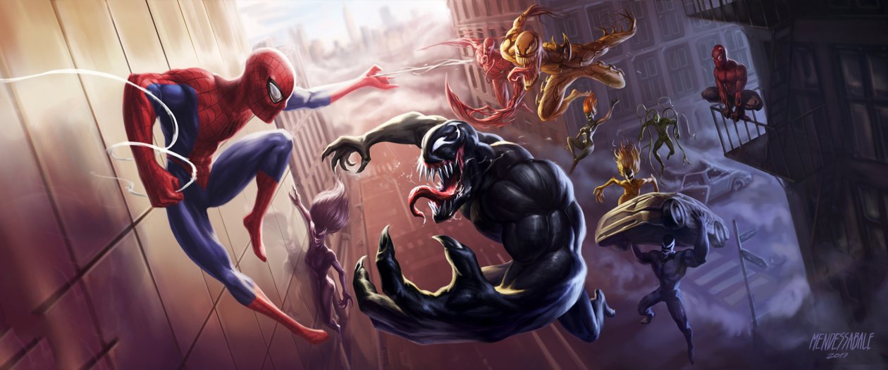 Spiderman Unlimited Artwork