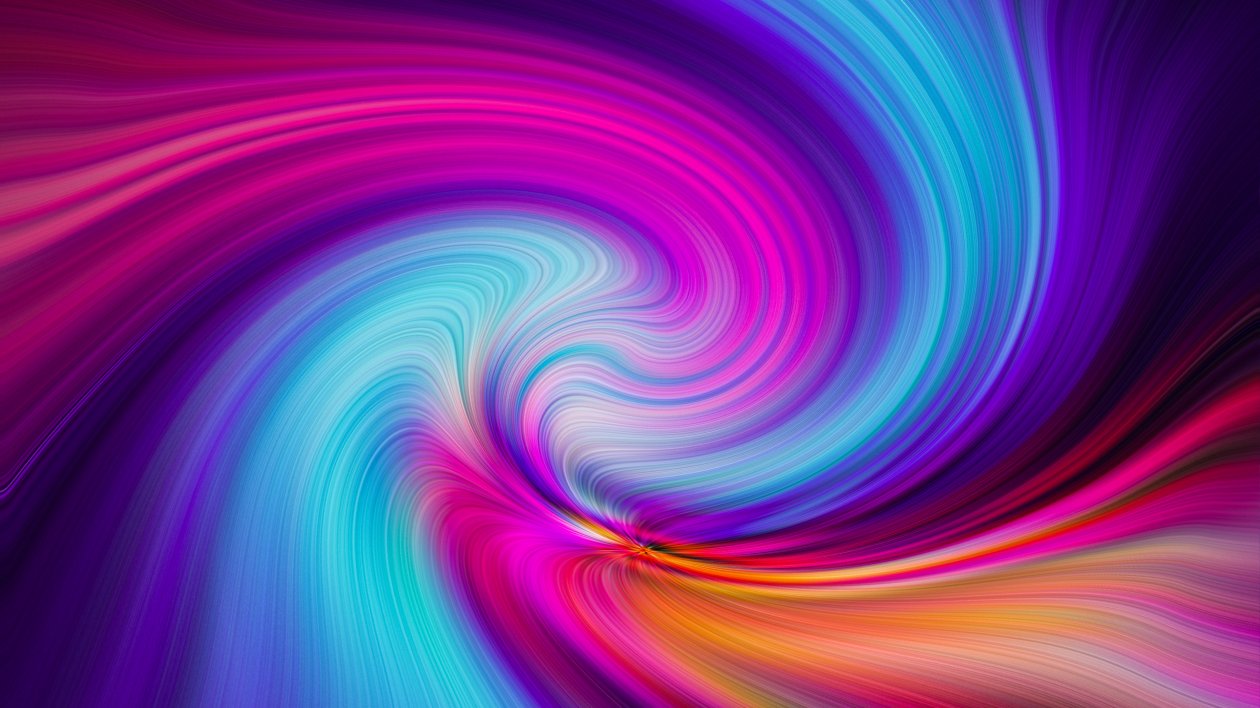 Colorful Colors Swirl 4k