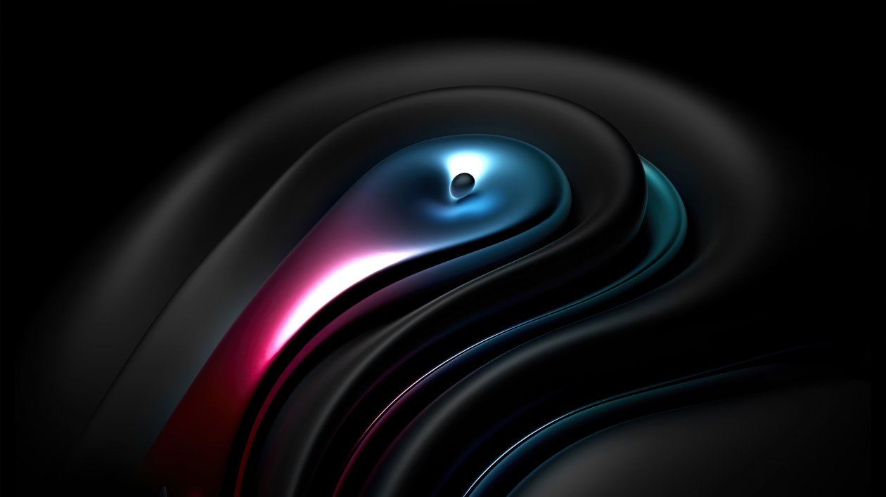 Cgi Water Drops Abstract 5k
