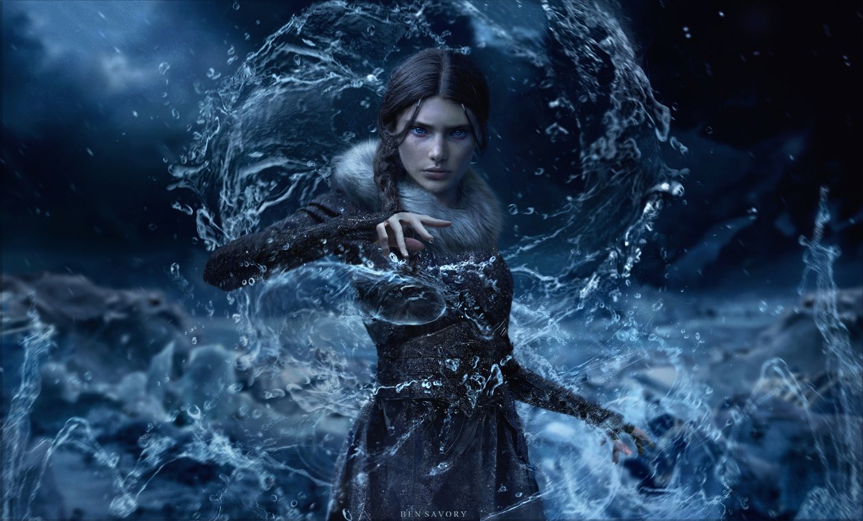 Waternation Girl 4k