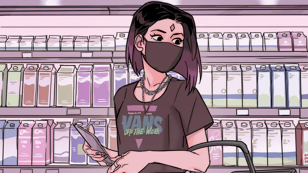 Grocery Shopping Girl 5k