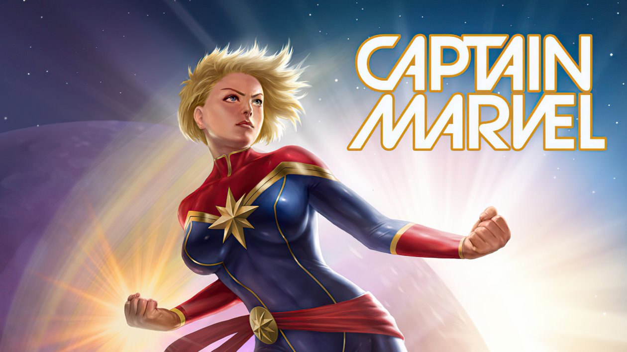 Captain Marvel Fan Artwork 4k