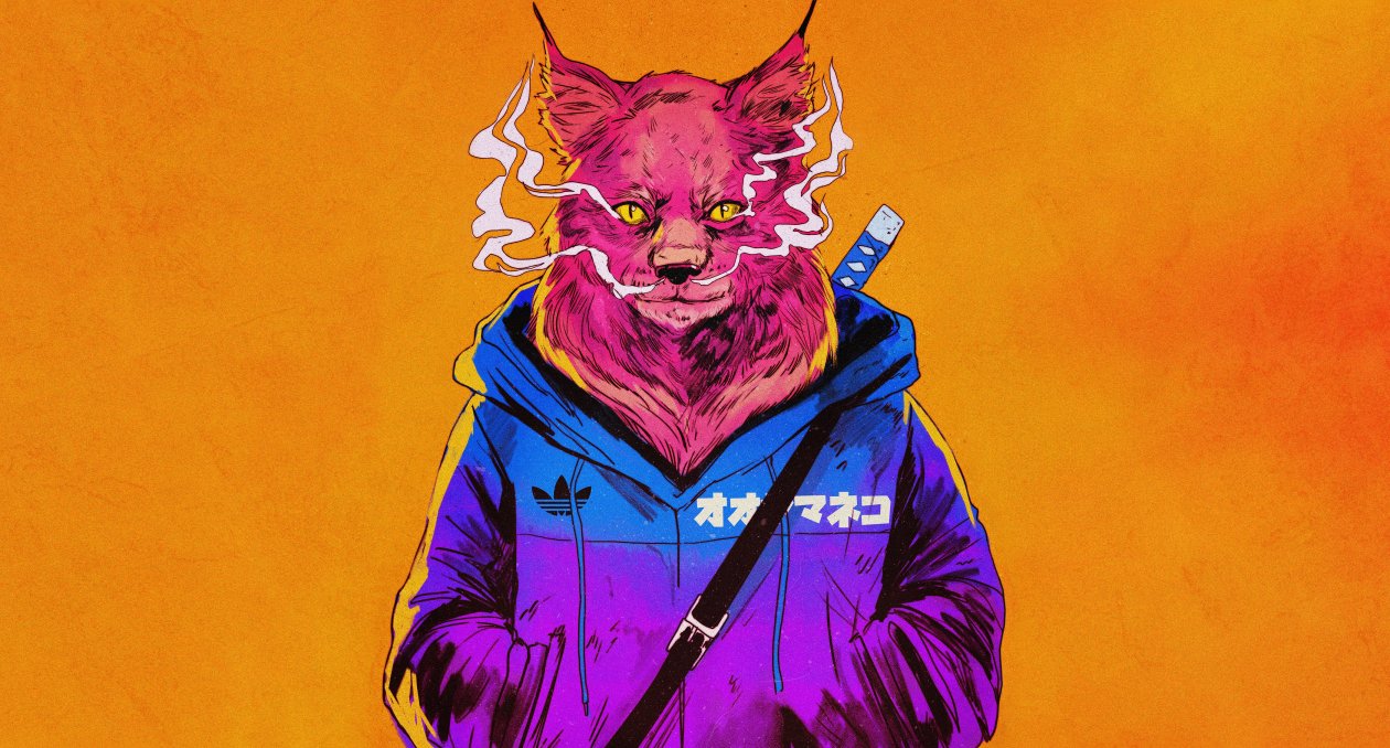 Badass Cat 4k