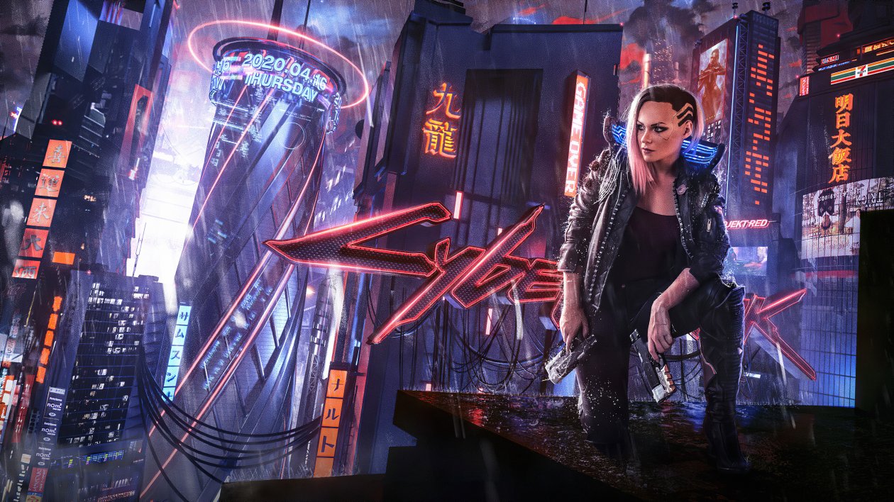 Cyberpunk 2077 Girl 4k