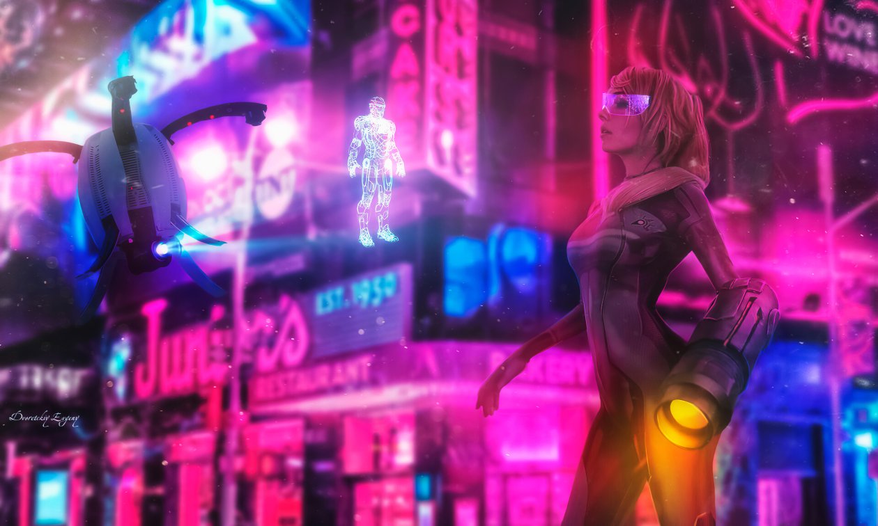 Cyberpunk Evgeny 4k