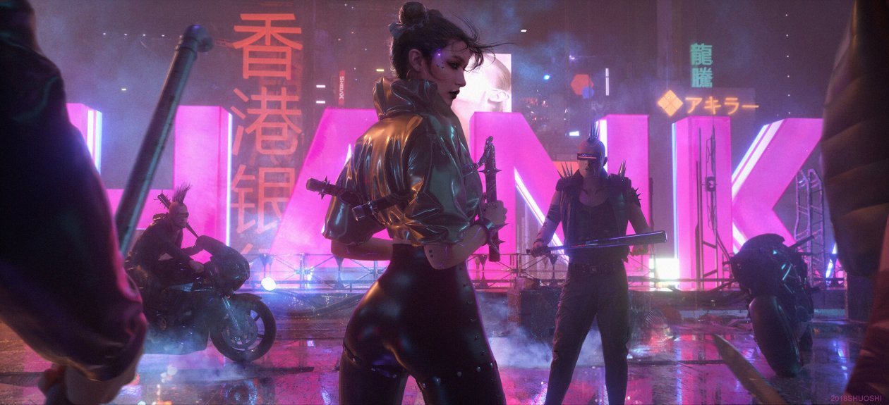 Cyberpunk Chinese Kungfu 4k