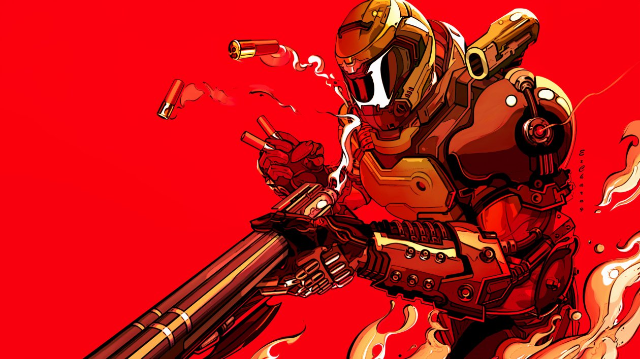 Doom Eternal Fanart 4k
