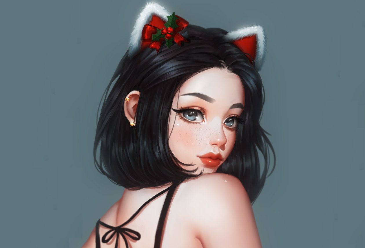Christmas Anime Girl