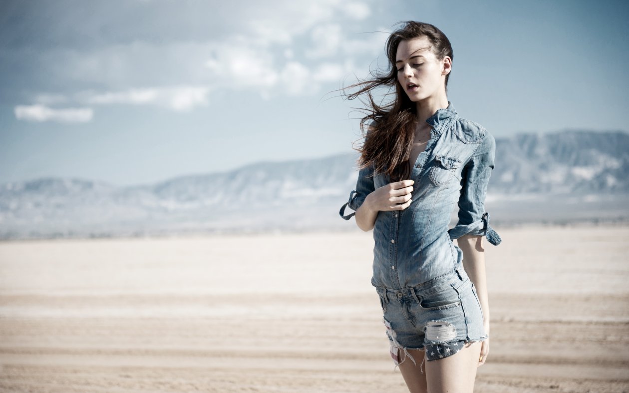 Girl Formal Shirt Shorts 4k
