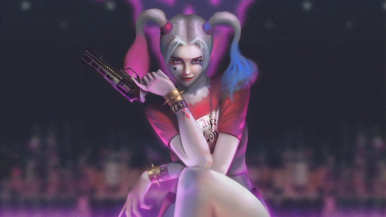 Harley Quinn Art 4k New