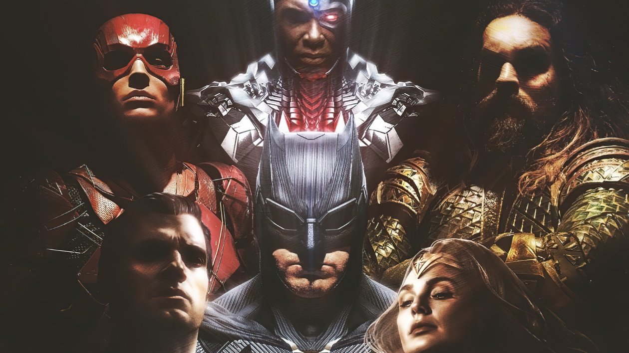 Justice League Snyder Cut Poster 4k