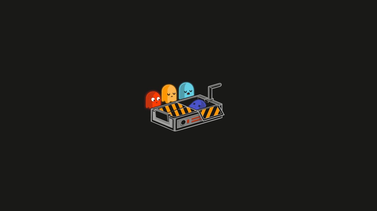 Pacman Minimal 4k