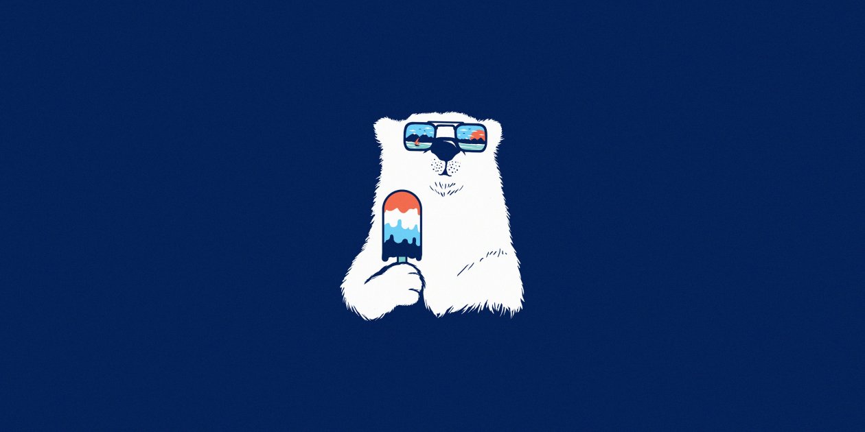 Polar Bear Minimal 4k