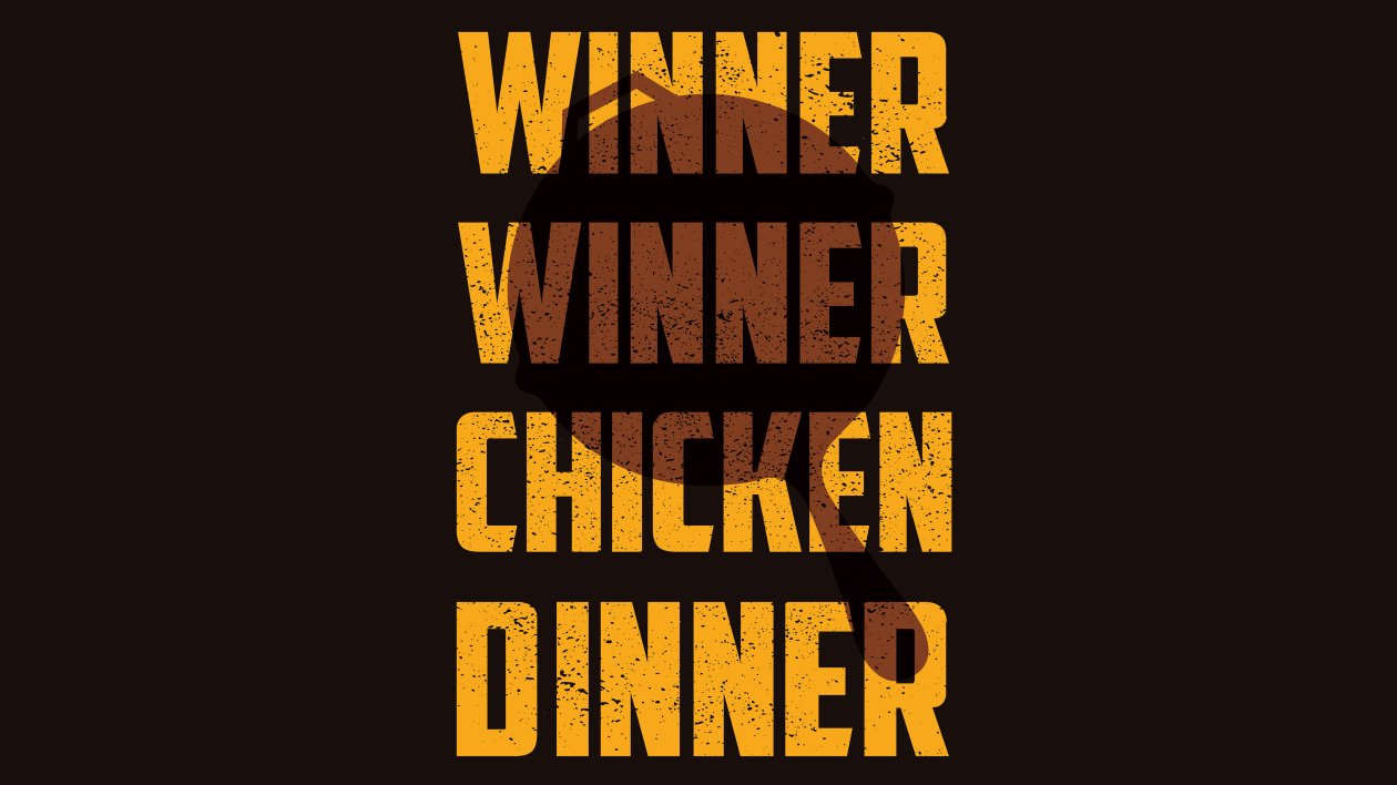 Fond d'écran Winner Winner Chicken Dinner