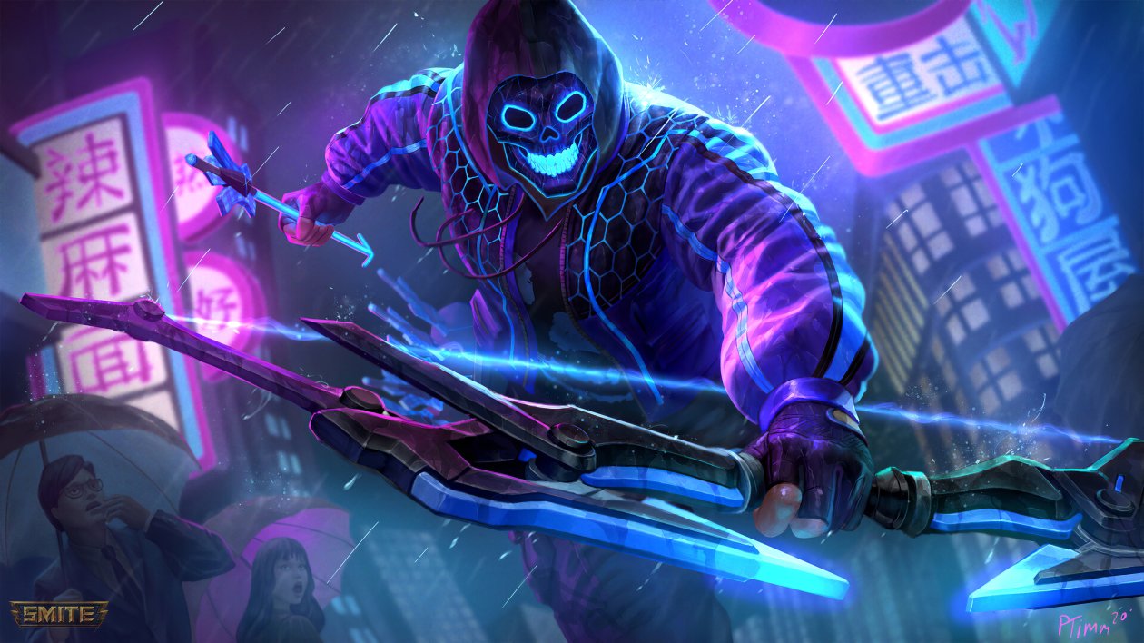 Smite Neon Hero