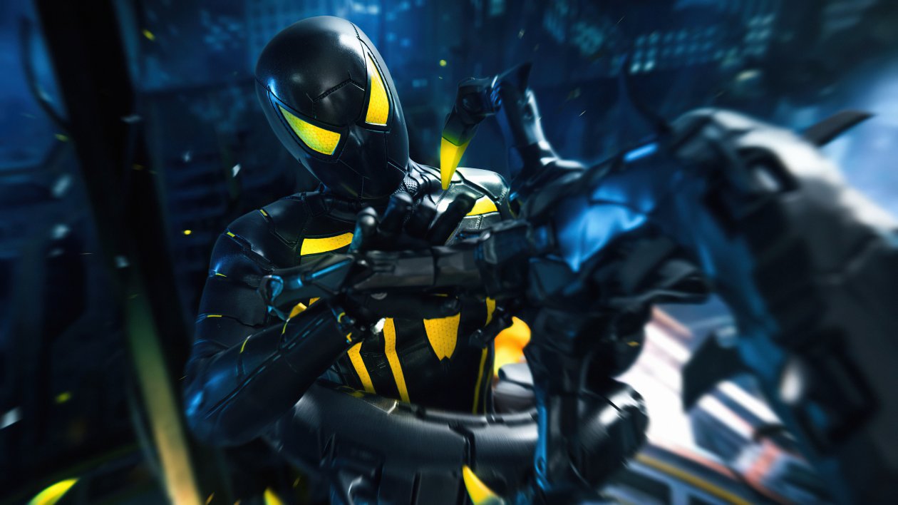 Spider Mans Anti Ock Suit Design 5k