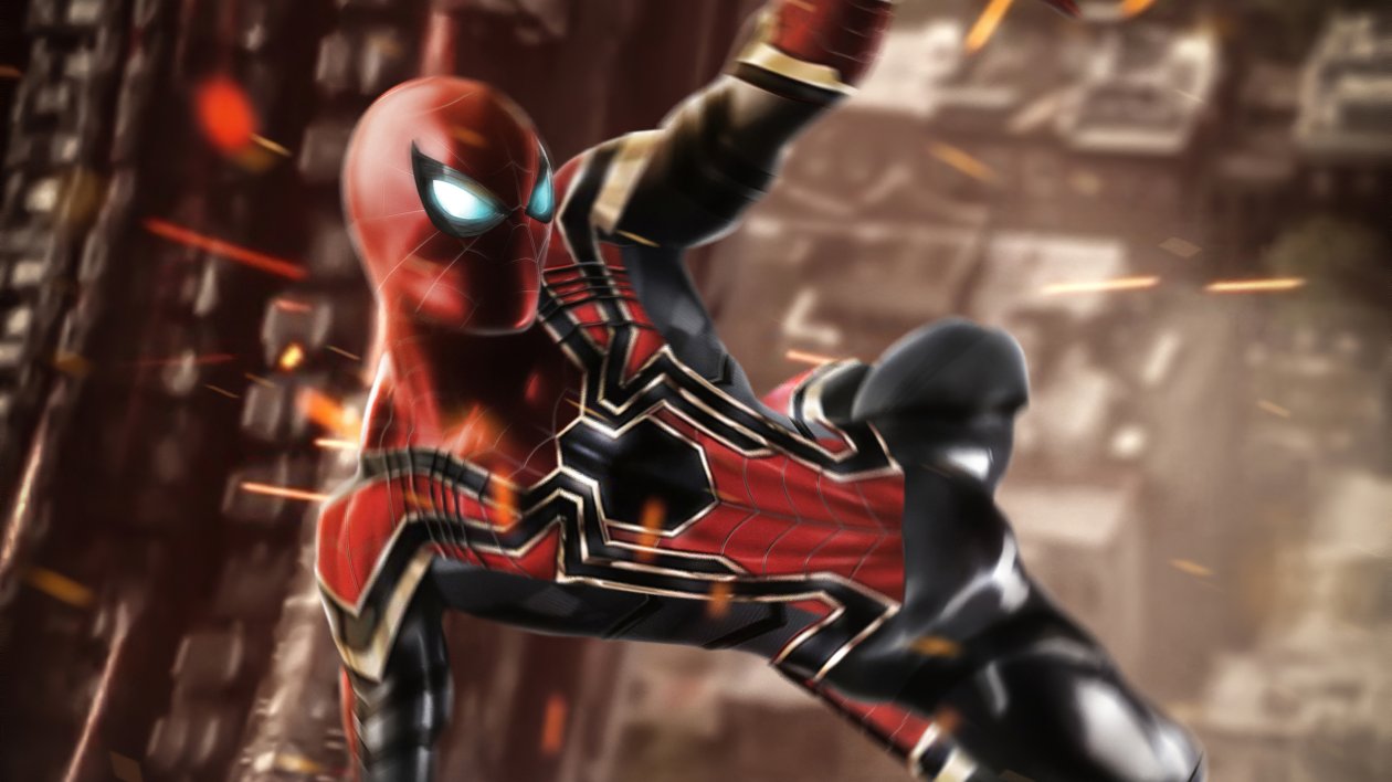 Spiderman Getting Away 4k