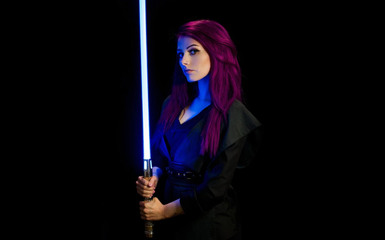 Jedi Star Wars Girl Cosplay 4k