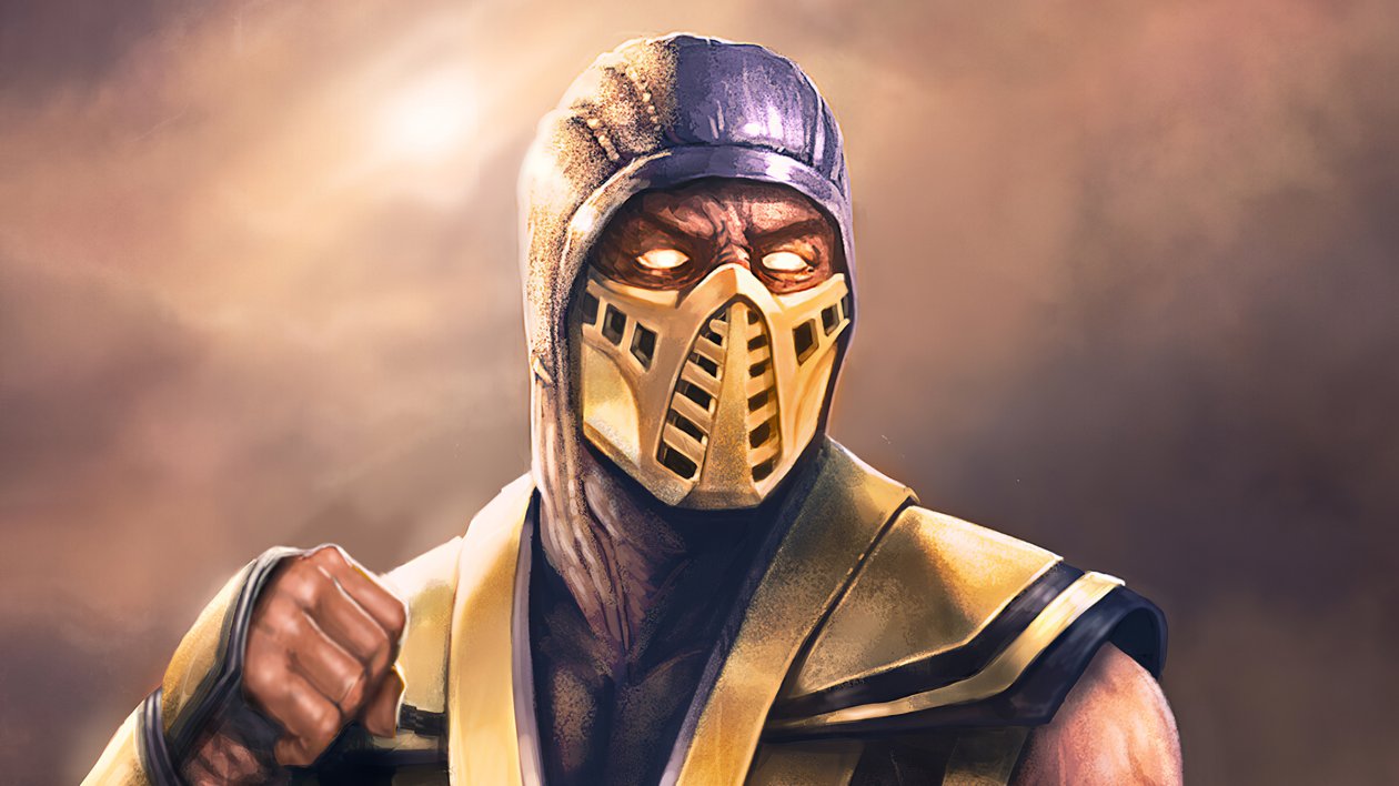 Scorpion Sub Zero Mortal Kombat Art
