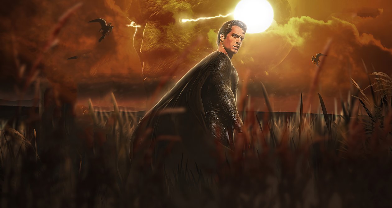 Superman Black Cape
