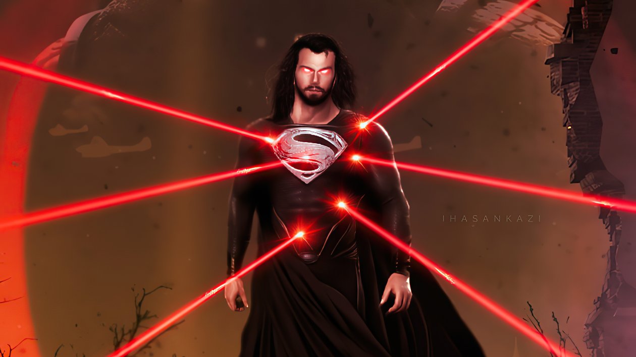 Black Superman 4k Beard