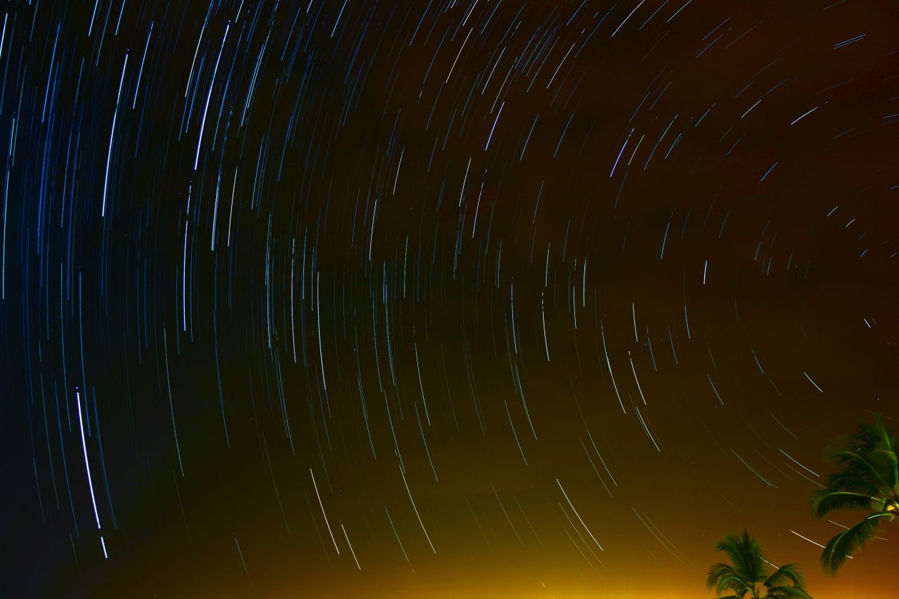 Star Trails Night Long Exposure 5k