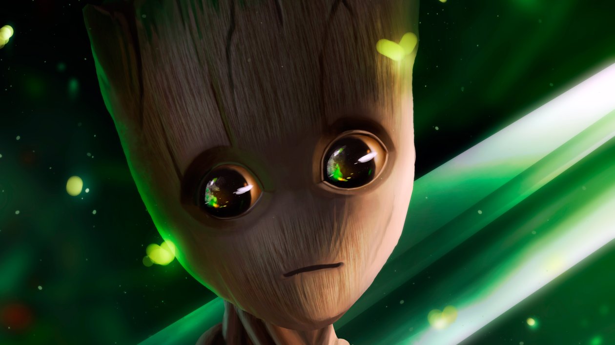 Baby Groot Art HD