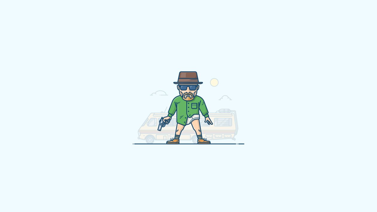 Heisenberg Minimalism Artwork
