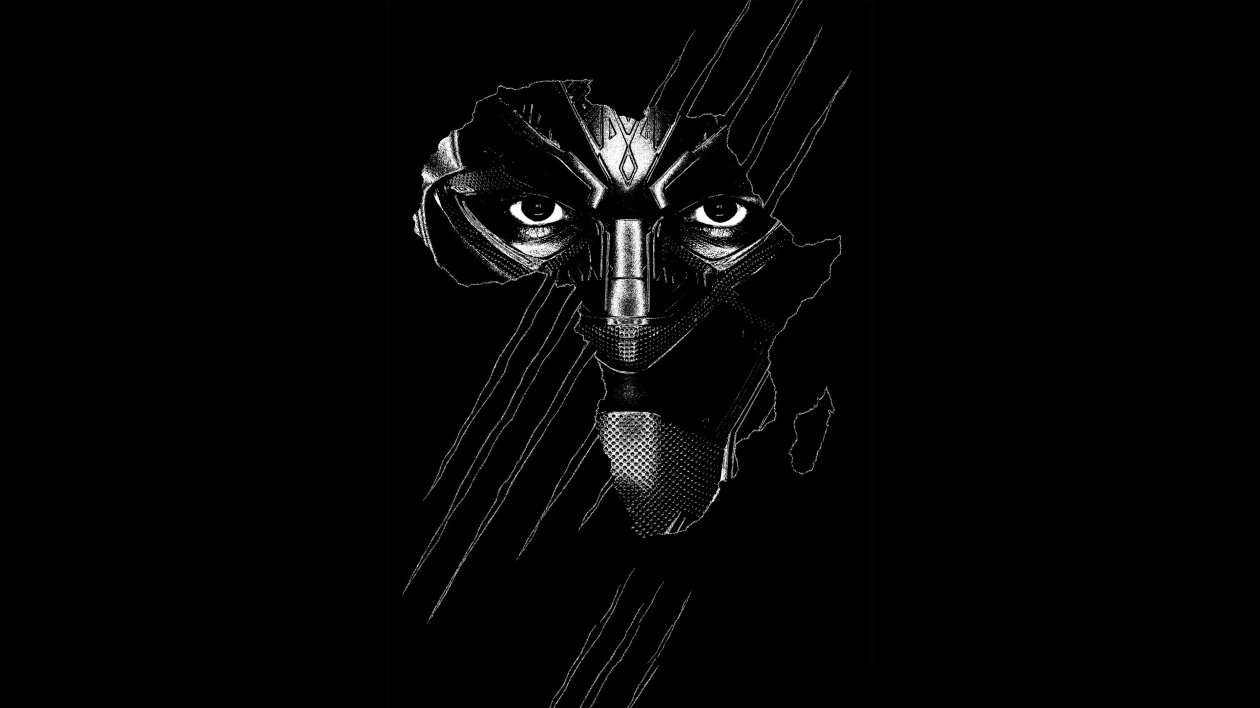 Black Panther Real 3D Poster