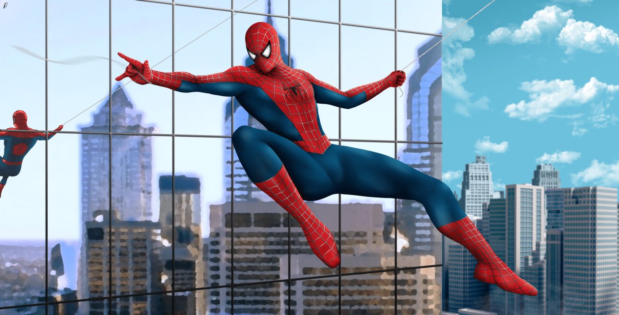 Spiderman Flying