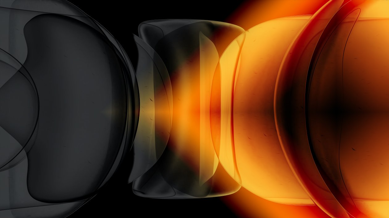 Yellow Lights Bubbles 4k