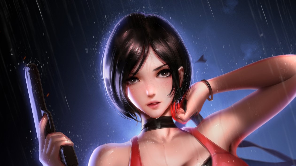Ada Wong Resident Evil 2 Digital Art