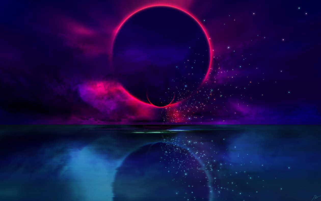 Alien Boat Calm Fantasy Stars