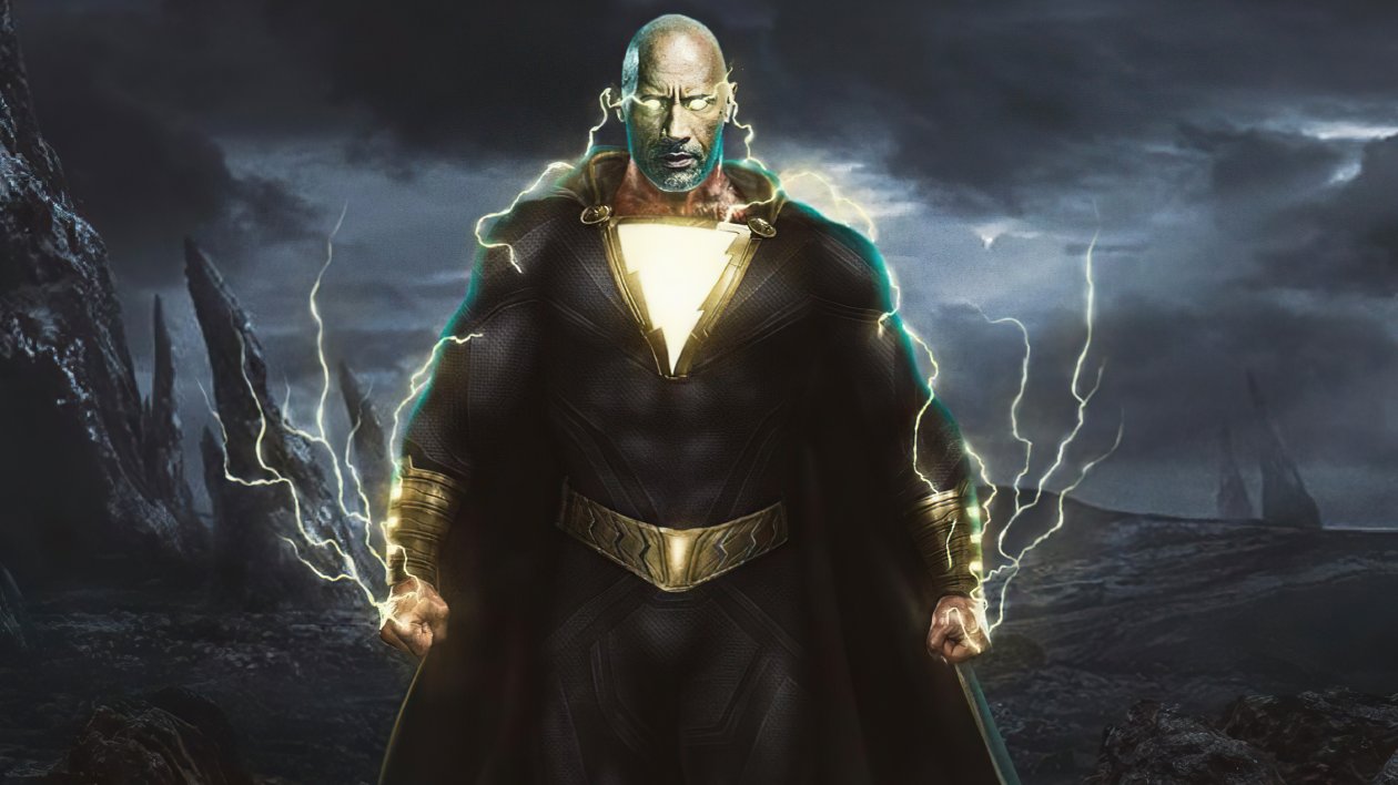 Black Adam Fictional Supervillain 4k