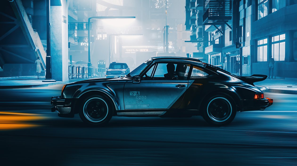Silverhand Porsche Cyberpunk 2077