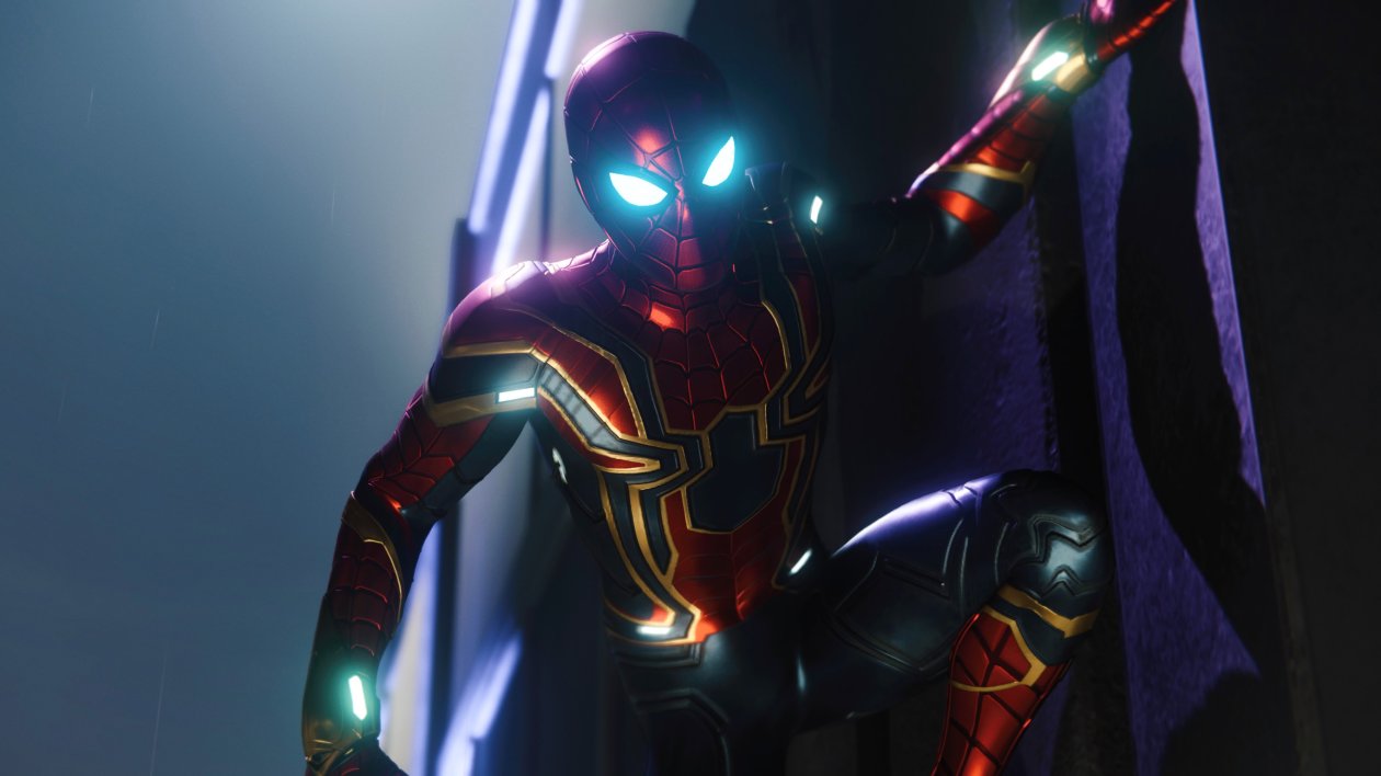 Spiderman PS4 Iron Spider Suit