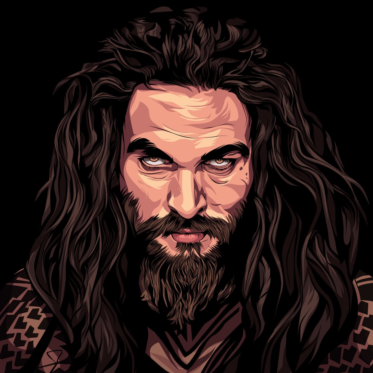 Aquaman Vexel Illustration
