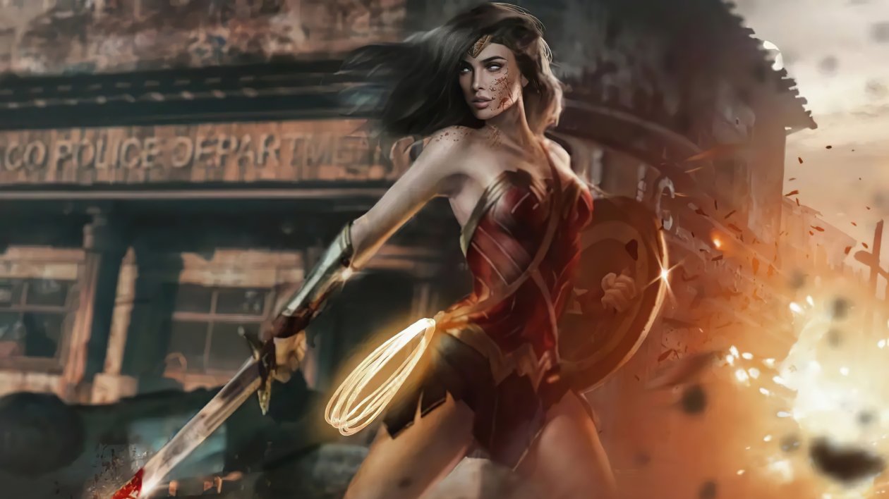 Gal Gadot Concept As Wonder Woman 5k