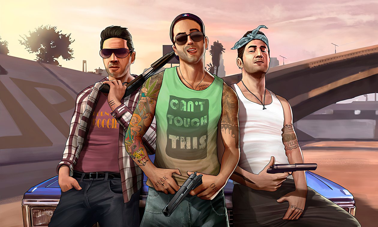 Chillin With Da Homies Gta 5 4k