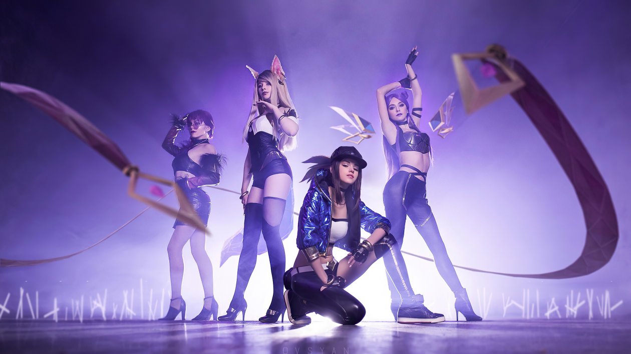 Cosplay Girls Kda 4k