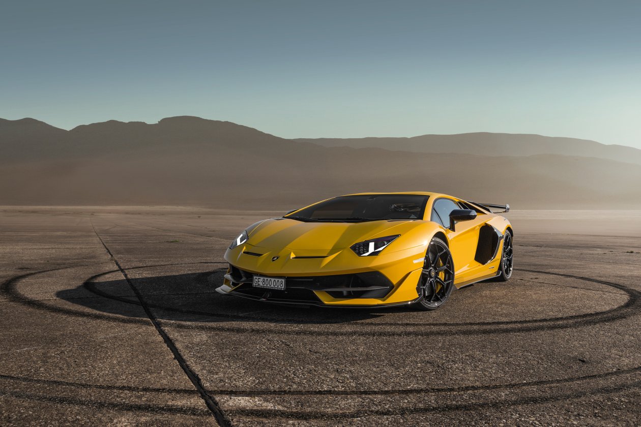 Lamborghini Aventardor SVJ 4k