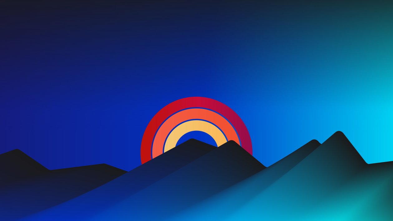 Mountain Fantastic Abstract 8k