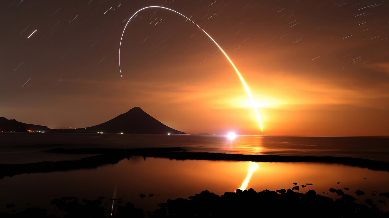 H IIB Rocket Launch Kagoshima