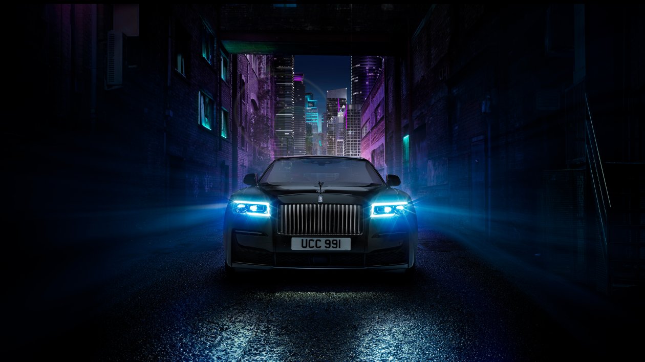 Rolls Royce Black Badge Ghost 2021 4k