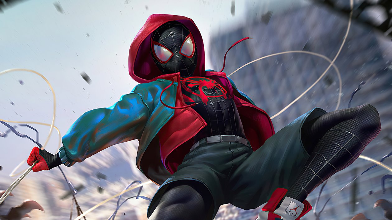 Spiderman V Venom Art