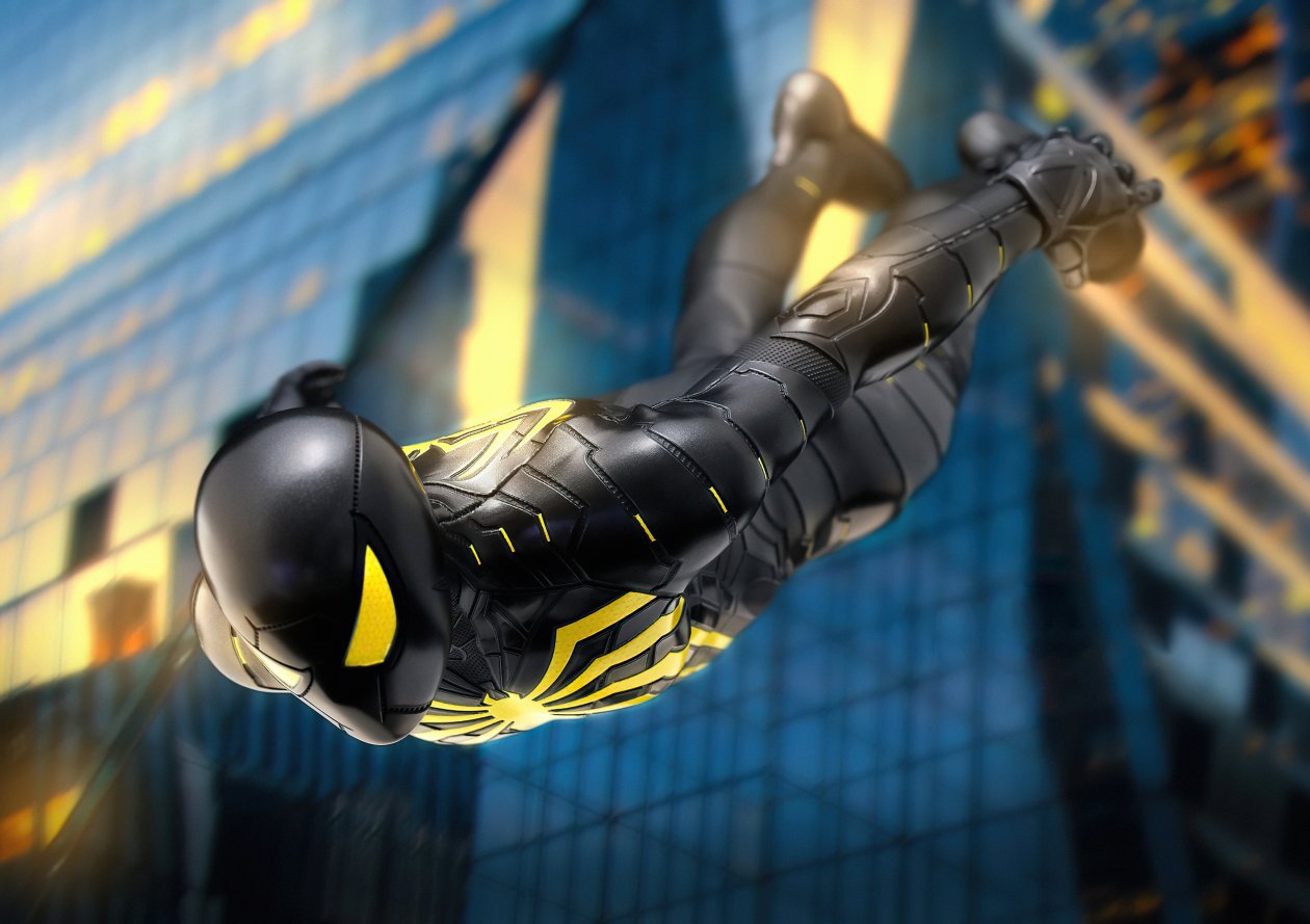 Spiderman Falling Down