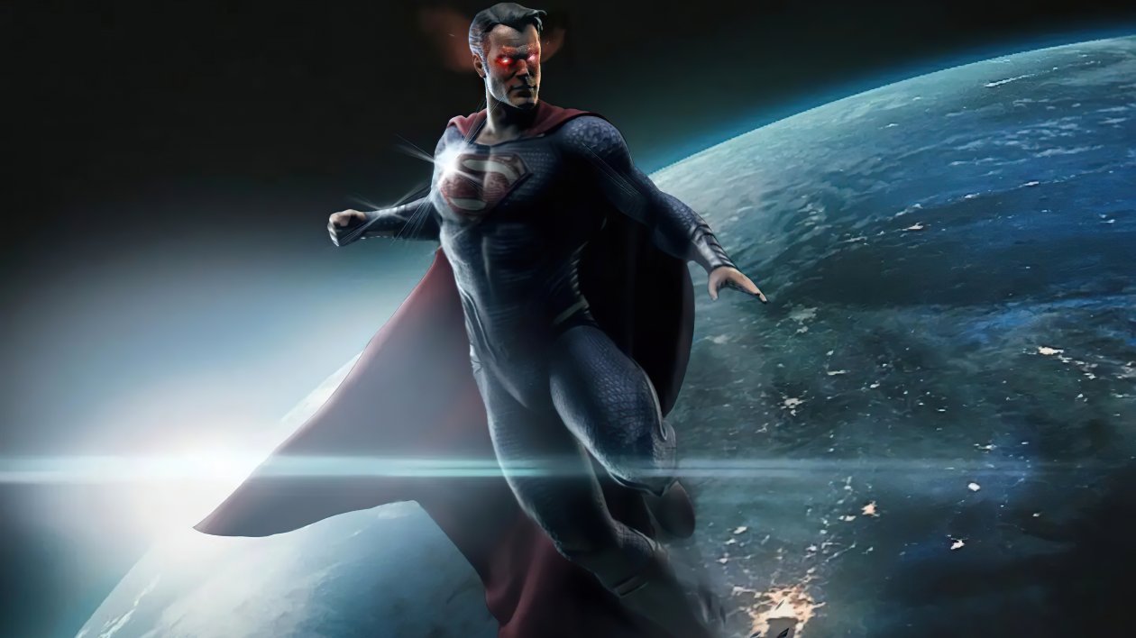 Henry Cavil Concept Art As Superman