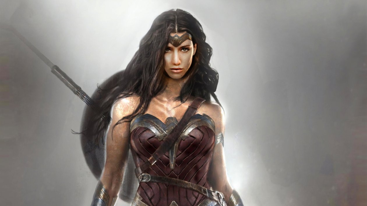 4k Wonder Woman New Art
