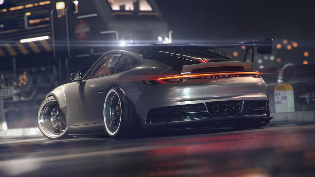 Porsche GT3 911 GT Rear
